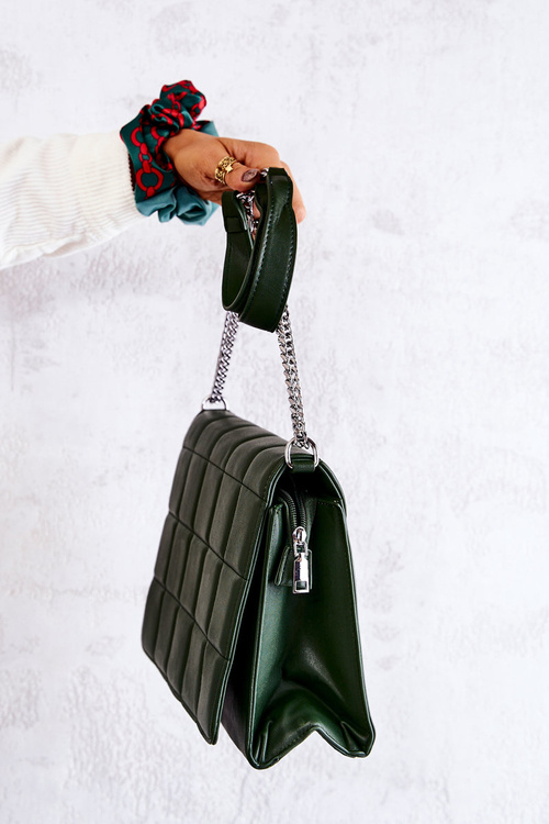 Prešívaný poštár Green Nerissa