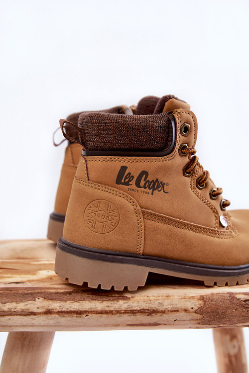 Dětské boty Lee Cooper LCJ-22-01-1490 Velbloud