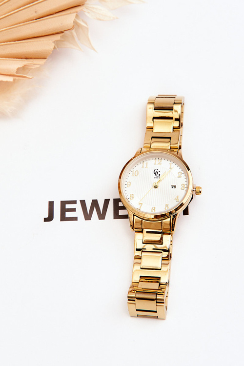 Dámské ocelové vodotěsné hodinky GG Luxe Zlato