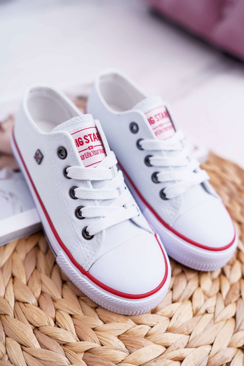 Dětské Tenisky Big Star klasicke bílé W374001
