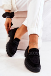 La.fi Suede Shoes La.fi Black Sapphira