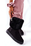 Dámske snehové topánky Big Star II274123 Čierna