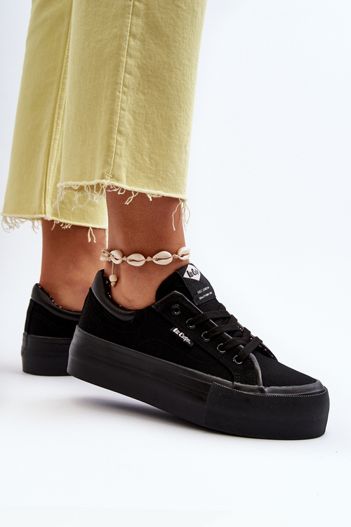 Dámské tenisky na platformě Lee Cooper LCW-24-31-2180 černé
