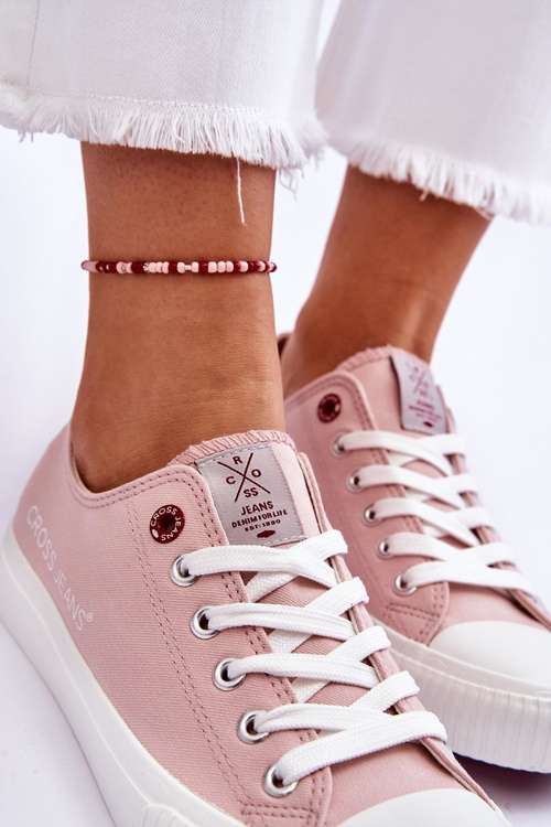 Dámske krížové džínsy LL2R4068 nahé tenisky