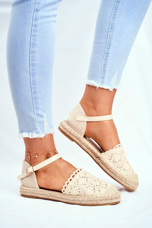 Dámské Espadrilky Béžové Vienna