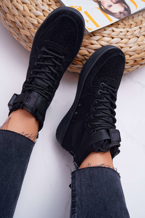 Dámská Obuv Sneakers černé Big Star EE274662