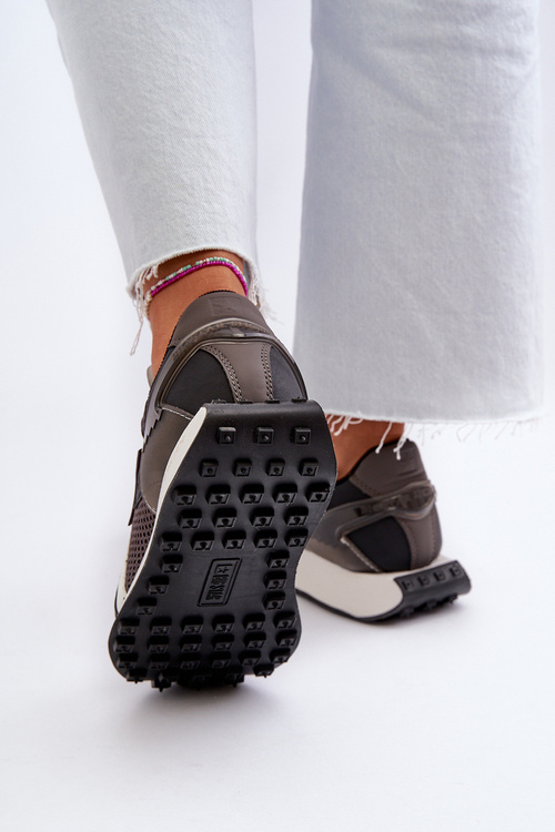 Dámské tenisky na platformě s paměťovou pěnou Big Star NN274683 Černé