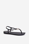 Dámske Ploché Sandále Japonky 83507 Ipanema Class Blown Up Sandal Fem Čierne