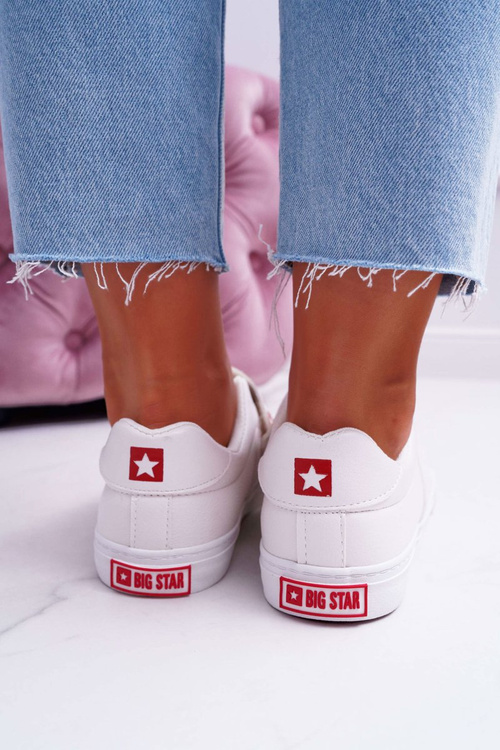 Dámska veľká hviezda biele EE274039 tenisky