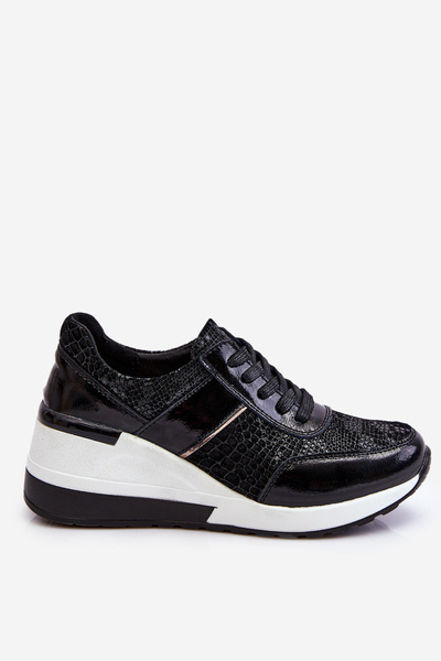 Dámska čierna Crosby Sports Sports Shoe Shoe