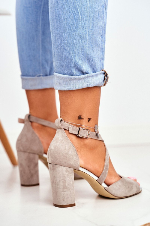 Semišové sandále na Sergio Leone Sk865 Skie Post