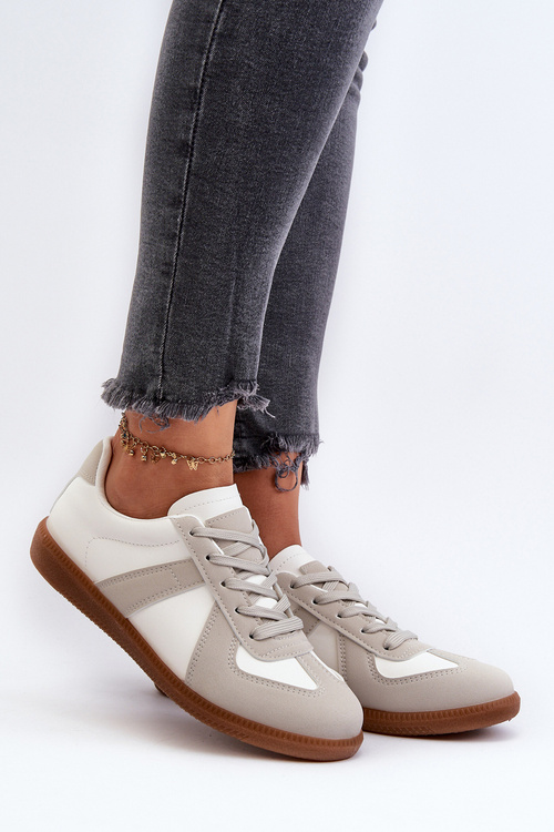 Dámske nízke športové topánky Sneakers Biele Cafala