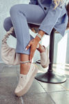 Dámské espadrilky na platformě Cross Jeans JJ2R4014C béžová