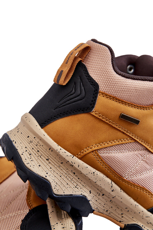 Pánské zateplené trekové boty Cross Jeans KK1R4020C velbloud