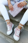 Dámske nízke tenisky Veľká hviezda JJ274385 Pink