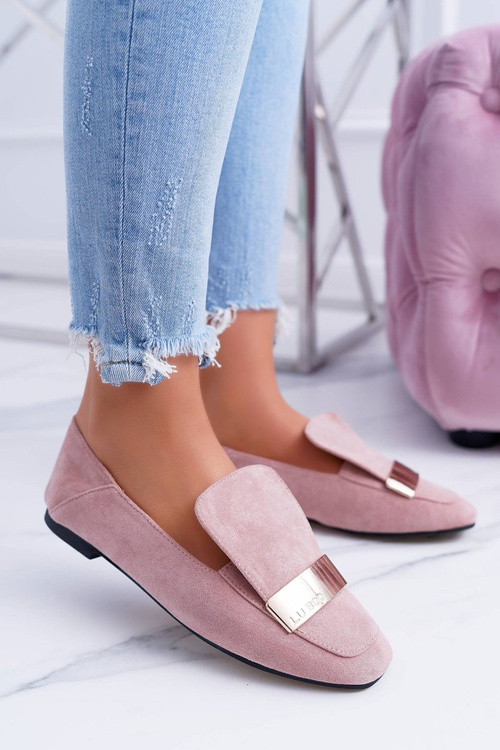 Ženské mokasíny so zlatými lordmi Lu Boo Harlem