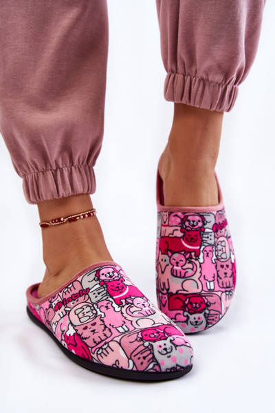 Domáce žabky u mačiek Inblu GF-12-023 Pink