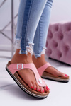 Dámsky flip -flops Pink Big Star DD274133