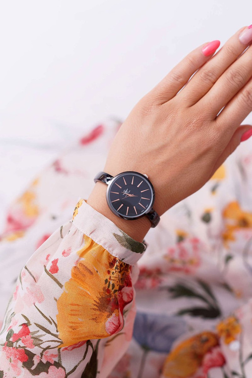 Dámské Hodinky Michael John Černé Anabe