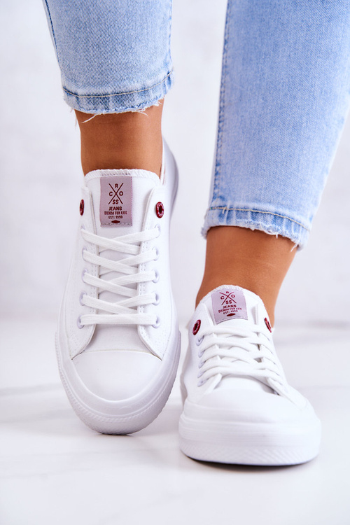 Klasické tenisky Cross Jeans JJ2R4017C Bílá