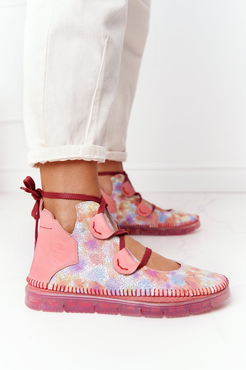 Dámske kožené topánky Maciejka Roses 04457-15