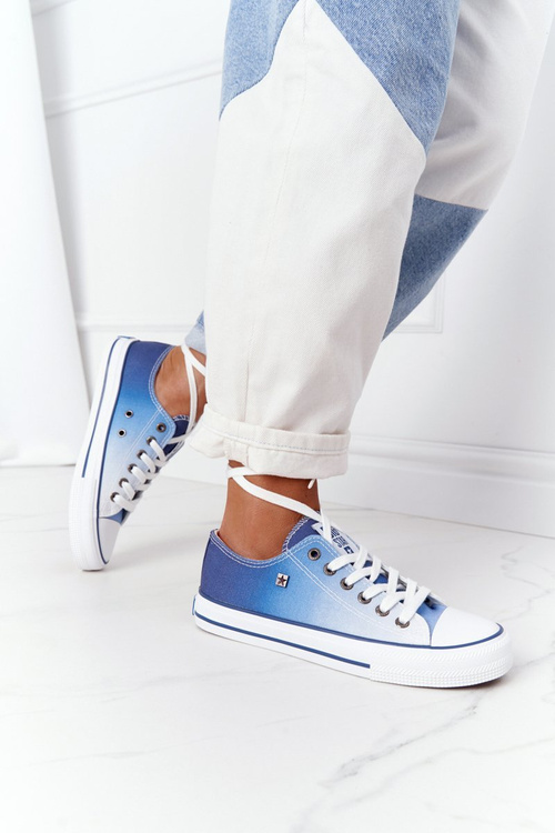 Dámska veľká hviezda HH274129 Navy Blue tenisky