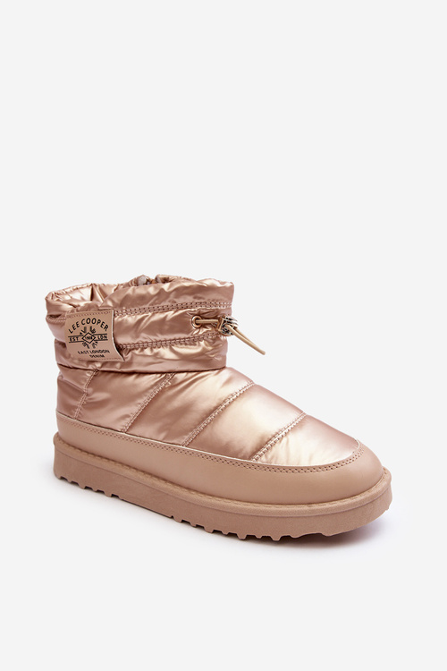 Dámské zateplené sněžnice Lee Cooper LCJ-23-44-1965L Beżowe