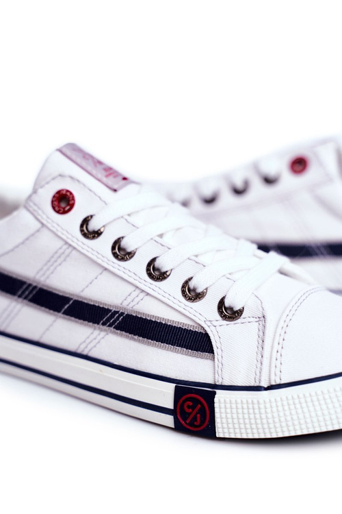 Pánské Tenisky Cross Jeans bílé FF1R4042C
