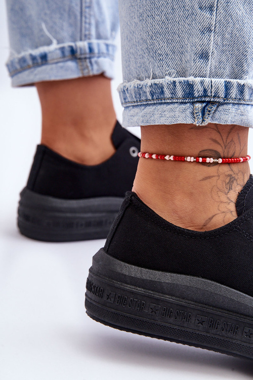 Dámské tenisky na platformě Big Star LL274A176 černé