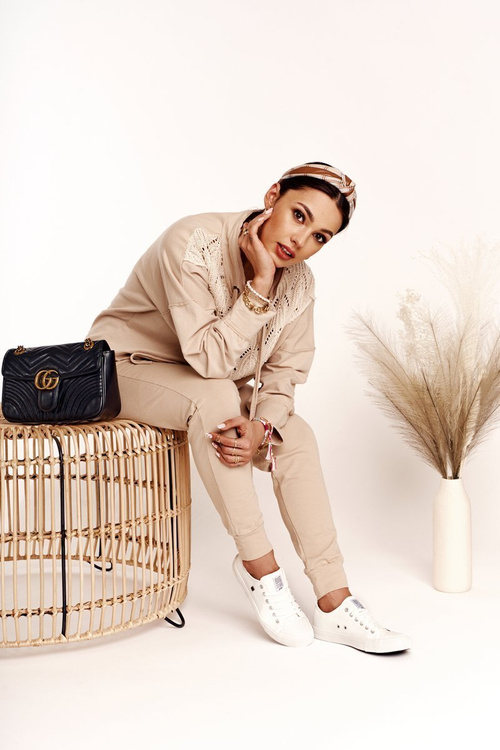 Dámske kožené tenisky Big Star White V274869