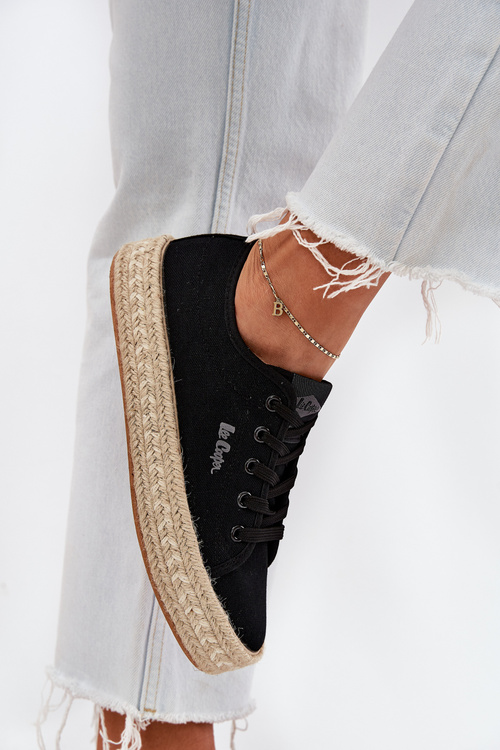 Dámské Tenisky S Pletením Lee Cooper LCW-25-44-3216 Černé