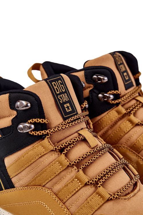 Dámské vysoké trekingové boty Big Star KK274609 Velbloud