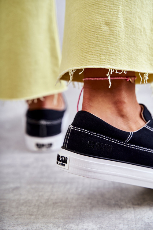 Dámske materiálne tenisky Big Star KK274019 Čierna