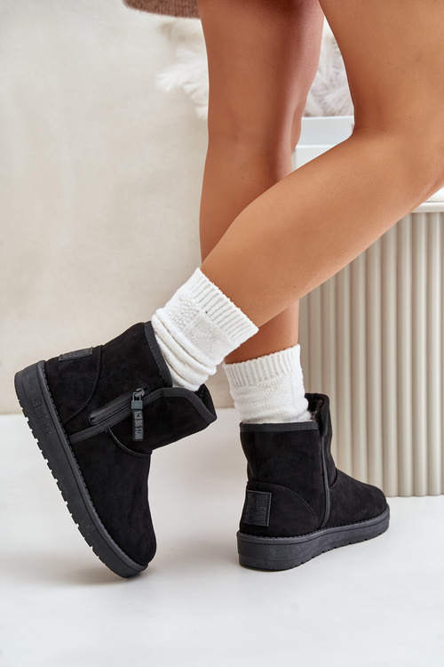 Dámské Sněhule Big Star OO274A163 Černé