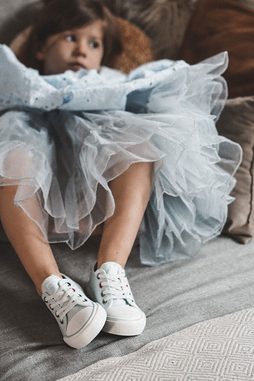 Dětské Klasické Tenisky Nízké BIG STAR HH374094 Modré