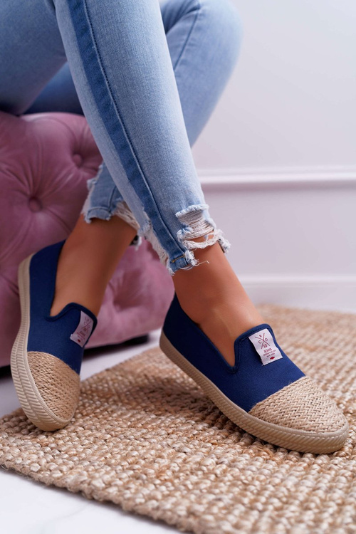 Dámské Espadrilky Cross Jeans tmavě modré DD2R4046