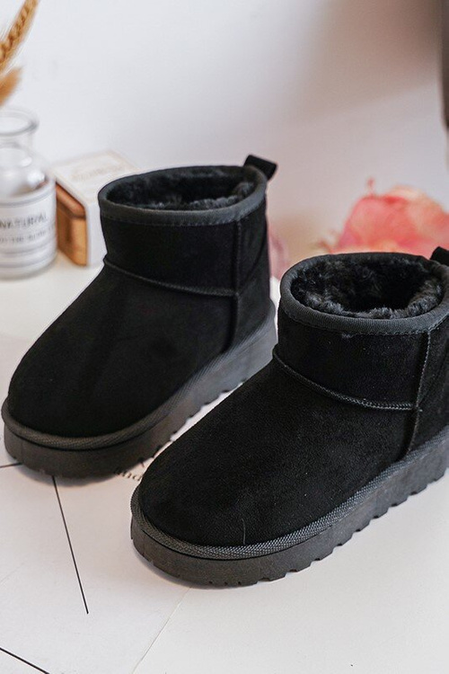 Dětské zimní boty izolované černé Nallita