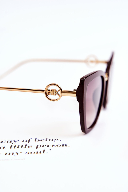 Dámské sluneční brýle Cat Eye M2351 Hnědý