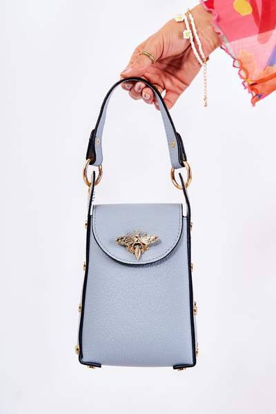 Malá dámská kabelka s Ornamentem Modrý Ellies