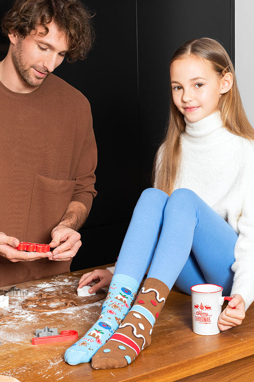 Detská súprava ponožiek Zooksy zmes perníkov 2 páry