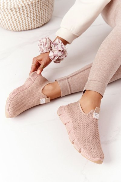 Dámské Tenisky Slip-on Béžové Marathon