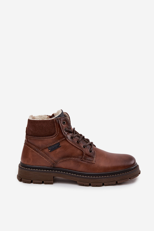 Pánske izolované topánky Wrangler 20253034.JCU Hnedé