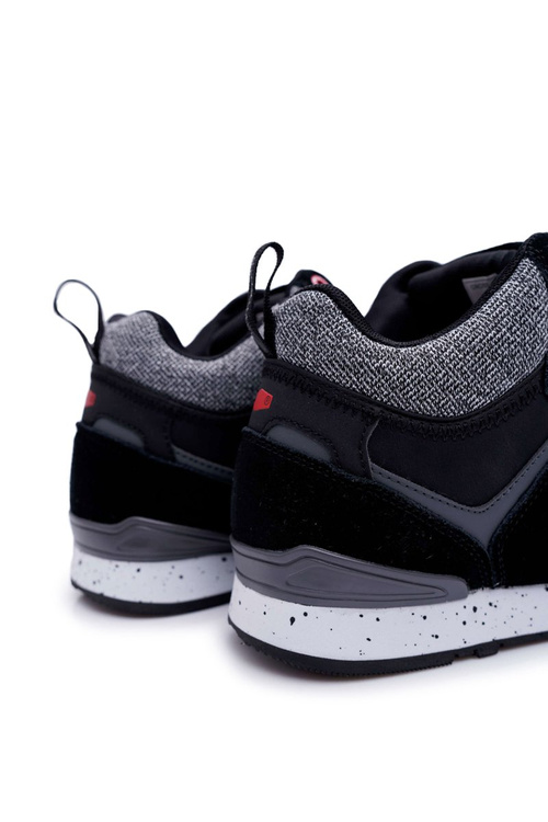 Pánske športové topánky krížové džínsy čierne EE1R4119C