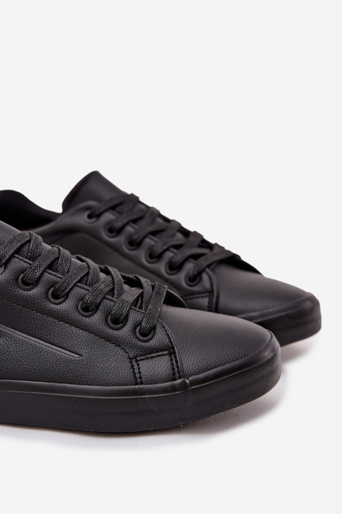 Pánske Eko Kožené Tenisky Big Star OO174019 Čierne