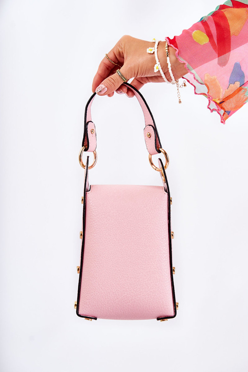 Malá dámská kabelka s Ornamentem růžova Ellies