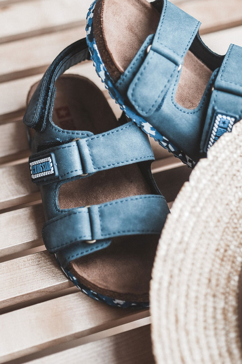 Veľká hviezda JJ374117 Detské sandále Navy Blue