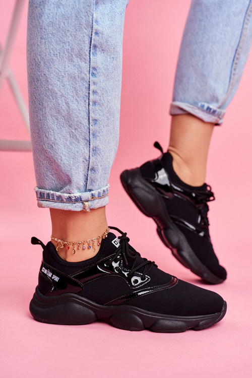 Dámská Sportovní Obuv Memory Foam Big Star FF274932 Černé