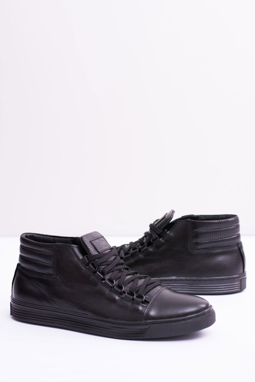 Pánské kožené Sneakers černé Torres