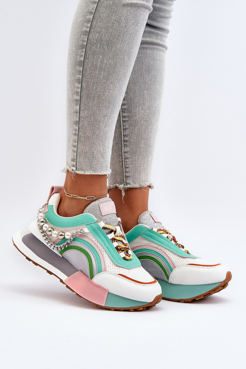 Dámské tenisky s ozdobou GOE NN2N4048 Multikolor