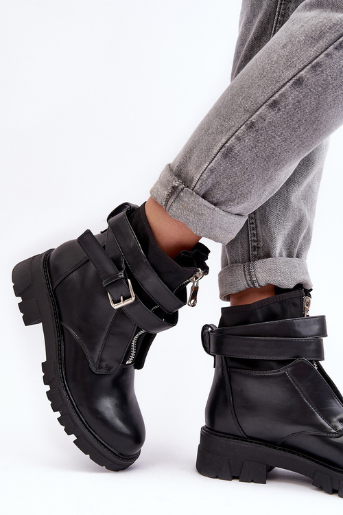 Teplé Boty Workery Černé Not Realy